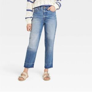 UNIVERSAL THREAD Straight Long Jeans, Women’s various sizes, Medium Wash Blue
